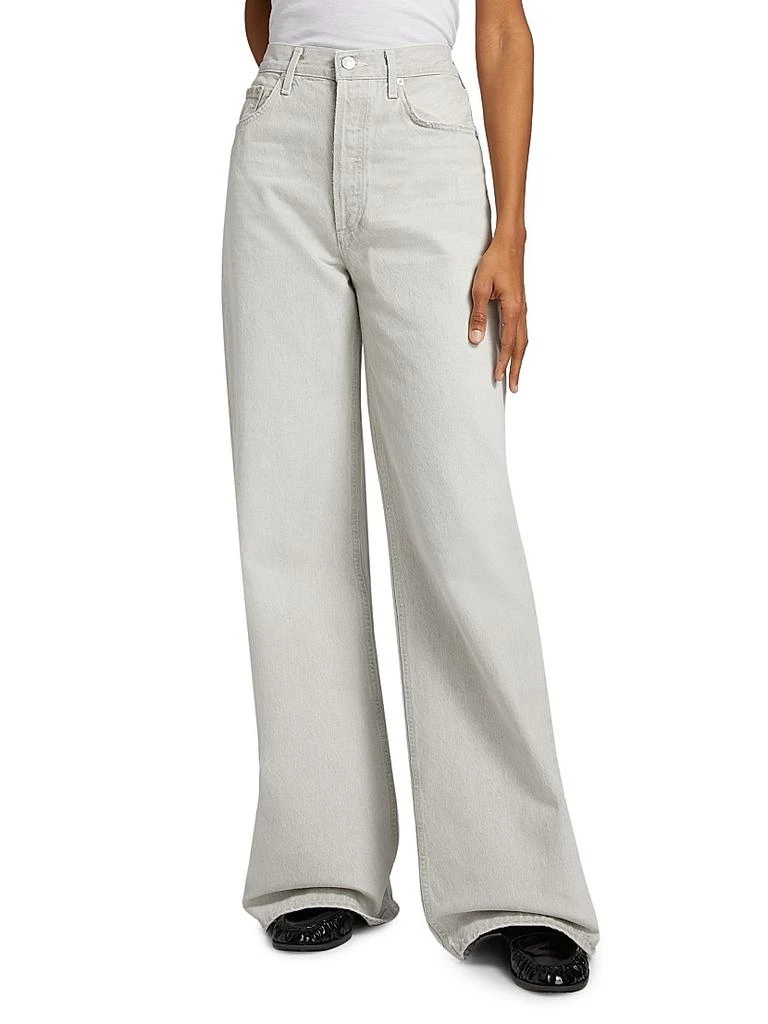 AGOLDE Dame Wide-Leg High-Rise Jeans 3