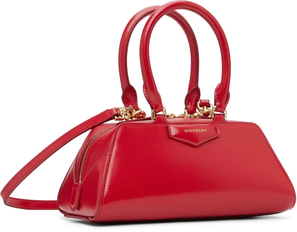 Givenchy Red Mini Antigona East-West Bag 2