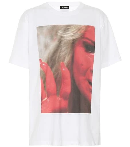 RAF SIMONS Graphic cotton T-shirt 1