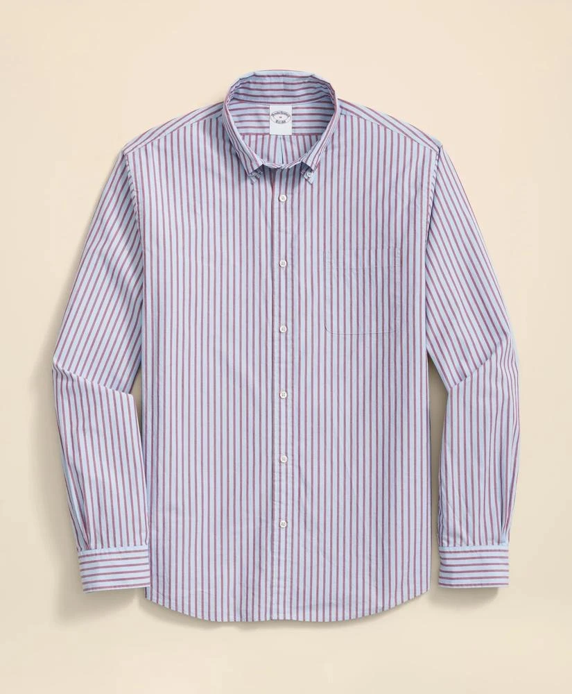 Brooks Brothers Friday Shirt, Poplin Bengal Stripe