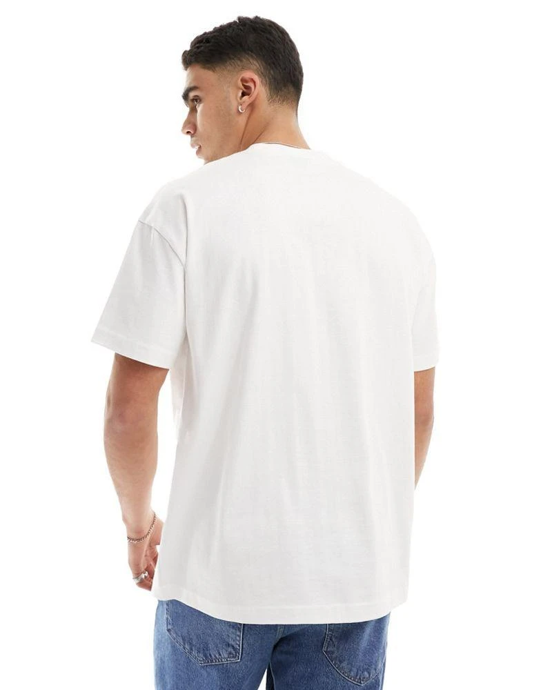 Barbour International Barbour International Formula oversized t-shirt in white exclusive to asos 3