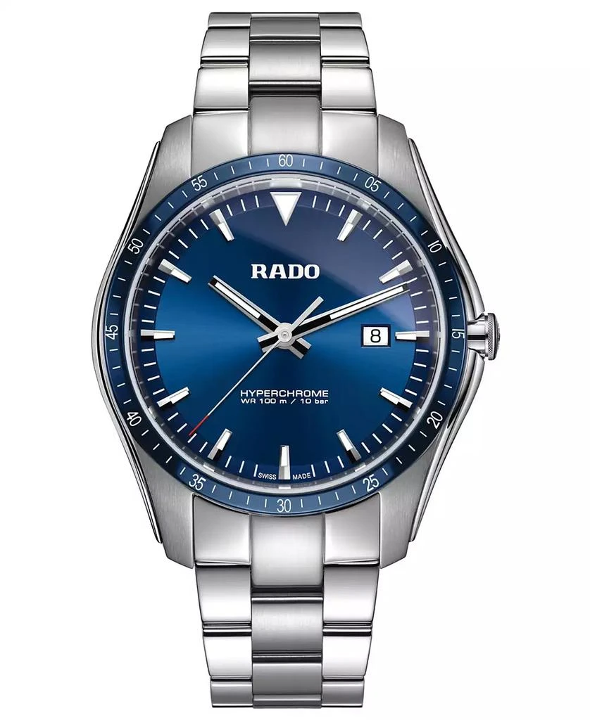 Rado Men's Swiss HyperChrome Stainless Steel Bracelet Watch 44.9mm 1