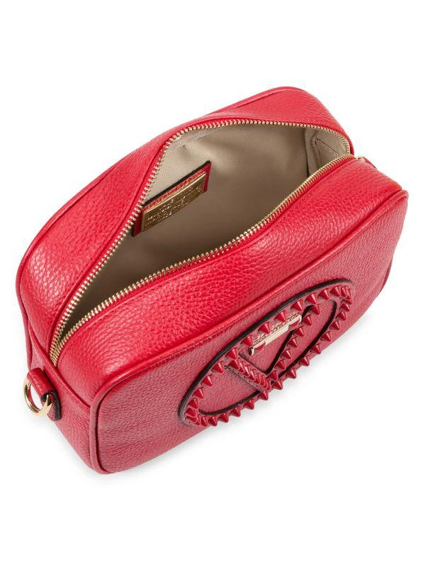 Mario Valentino MIA Logo Leather Crossbody Bag 3