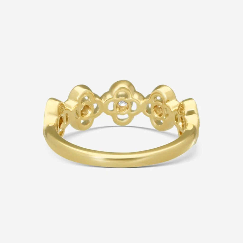 Hearts On Fire Hearts On Fire Signature 18K Yellow Gold Diamond Ring Sz. 6.5 HBASIGPB00158Y-C 3