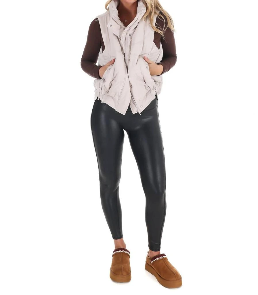 HYFVE Hyfve - Just Go With It Zip Up Puffer Vest 3