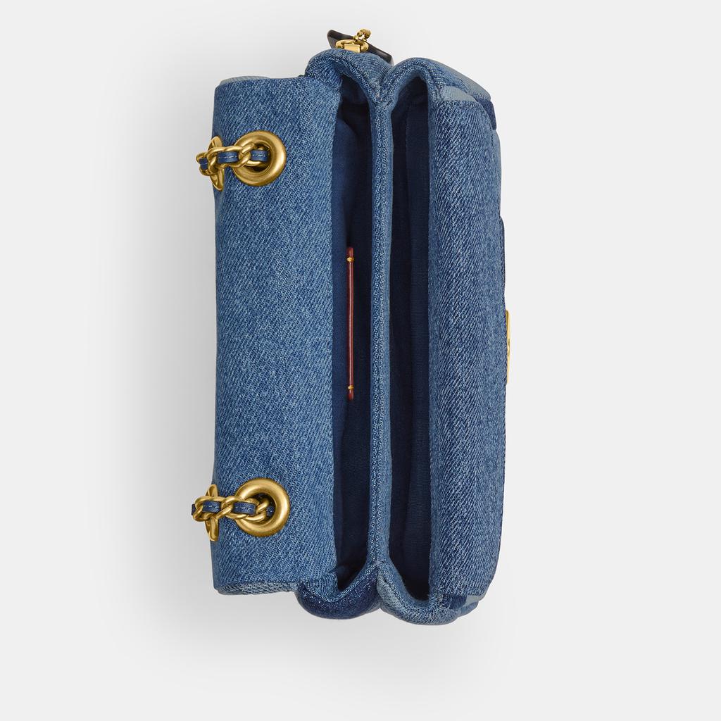バッグ COACH Patchwork Denim Shoulder Bag Women's Tabby 20 quilted patchwork denim shoulder bag