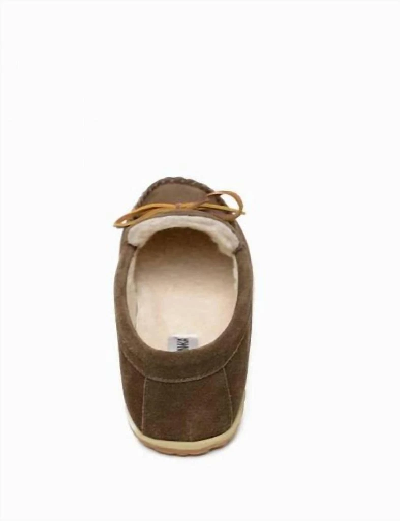 Minnetonka Mens Taft Shoe In Autumn Brown 4