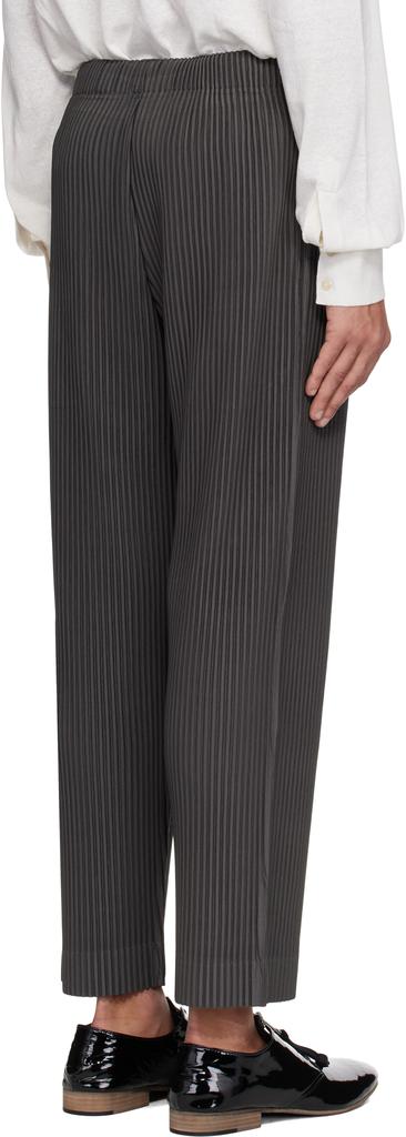 Homme Plissé Issey Miyake Gray Monthly Color March Trousers
