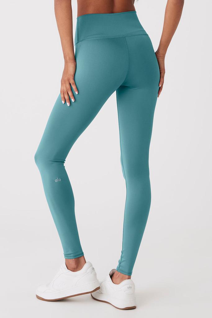 Alo Yoga High-Waist Airlift Legging - Teal Agate