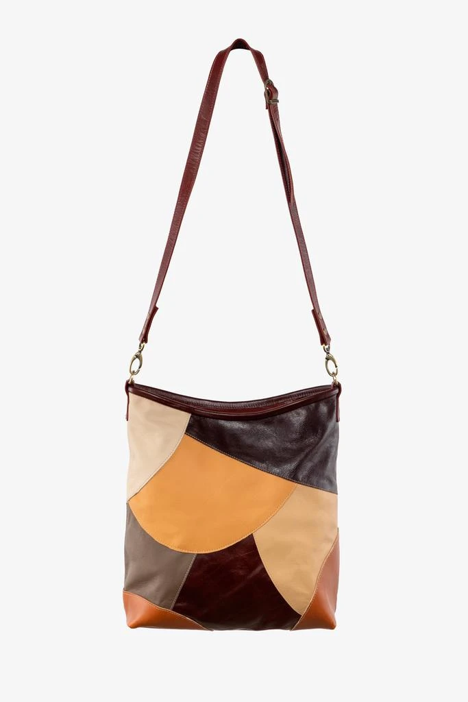 Los Angeles Apparel RLH3450 - Patchwork Crossbody Bag 8