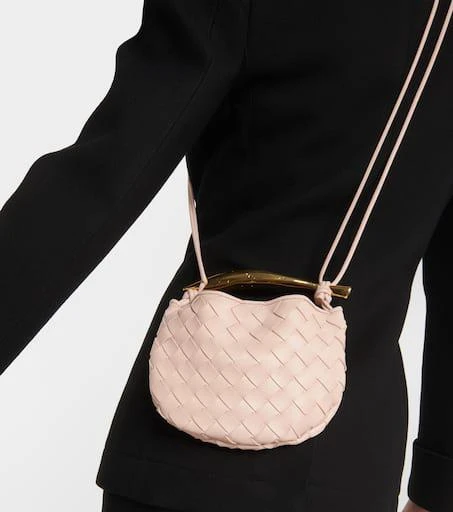 Bottega Veneta Sardine Intrecciato Baby leather crossbody bag 2