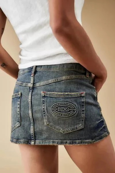 BDG BDG Five-Pocket Denim Mini Skirt 2