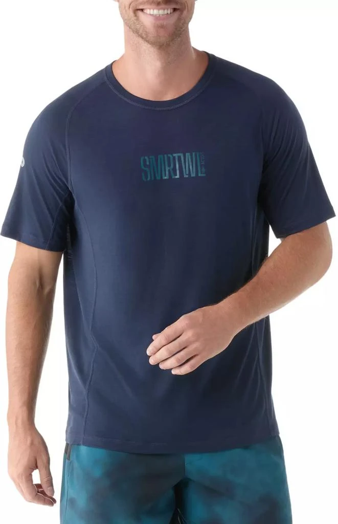 SmartWool SmartWool Men's Active Ultralite Graphic Short Sleeve T-Shirt 1