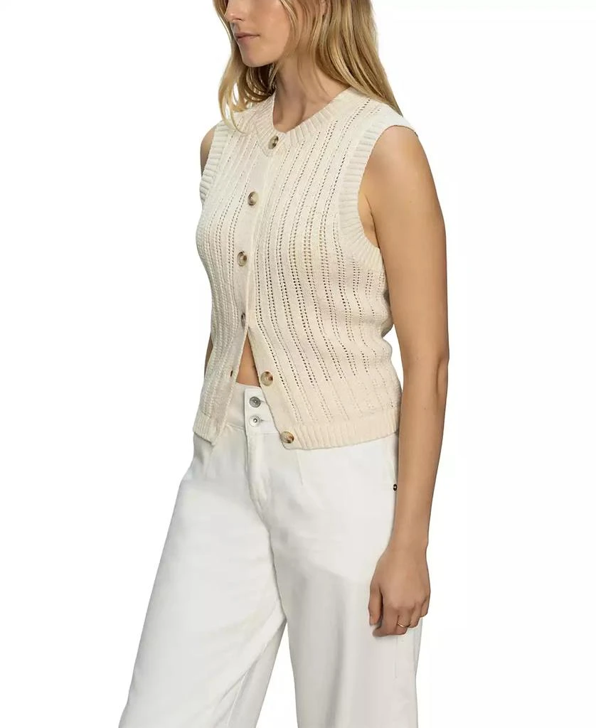 Sanctuary Women's Cotton Pointelle Vest 4