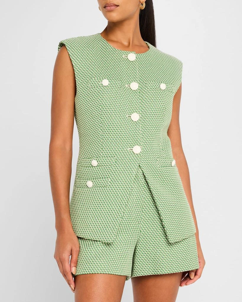 VERONICA BEARD Tamara Tailored Vest 3