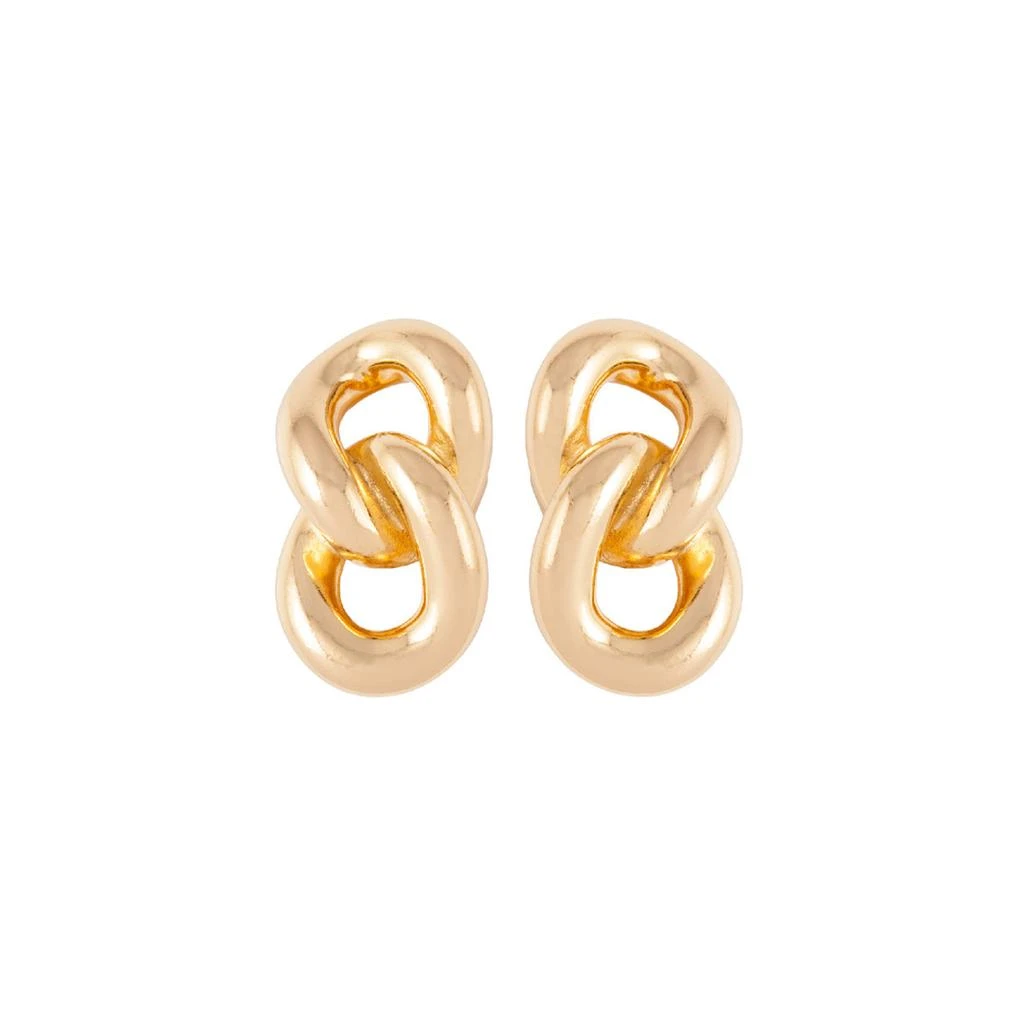 Susan Caplan Vintage 1980s vintage christian dior chain clip-on earrings 1