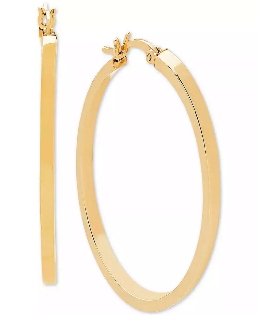 Macy's Square Edge Hoop Earrings (40mm) in 14k Gold 3