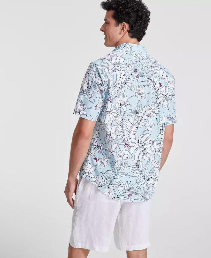 Club Room Men's Jarrett Woven Floral Shirt, Created for Macy's 4