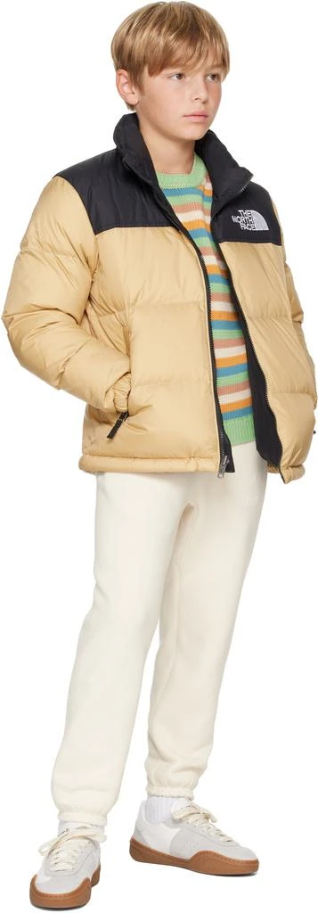 The North Face Kids Big Kids Beige 1996 Retro Nuptse Down Jacket 4