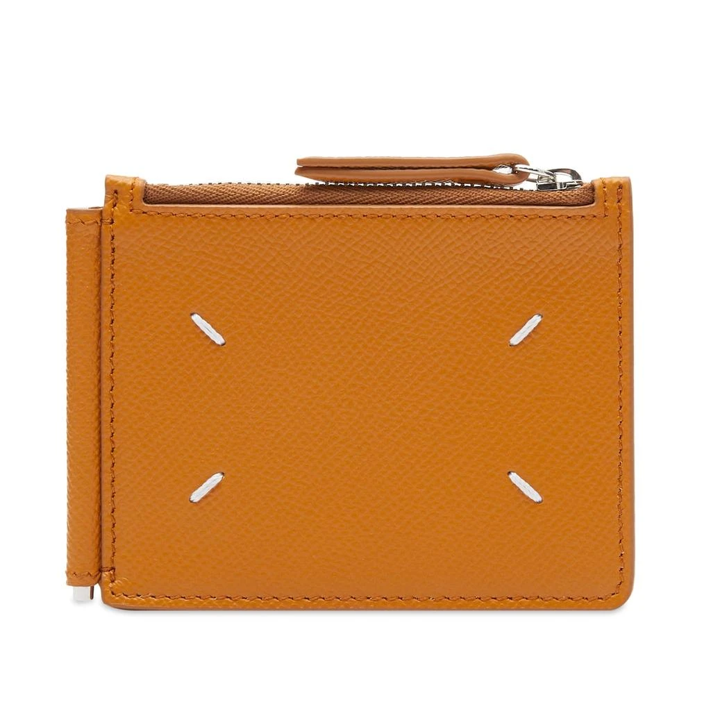 MAISON MARGIELA Maison Margiela Grain Leather Money Clip Wallet 2