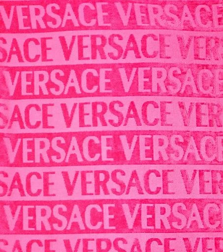 Versace Home Versace Allover cotton terry bathrobe 2