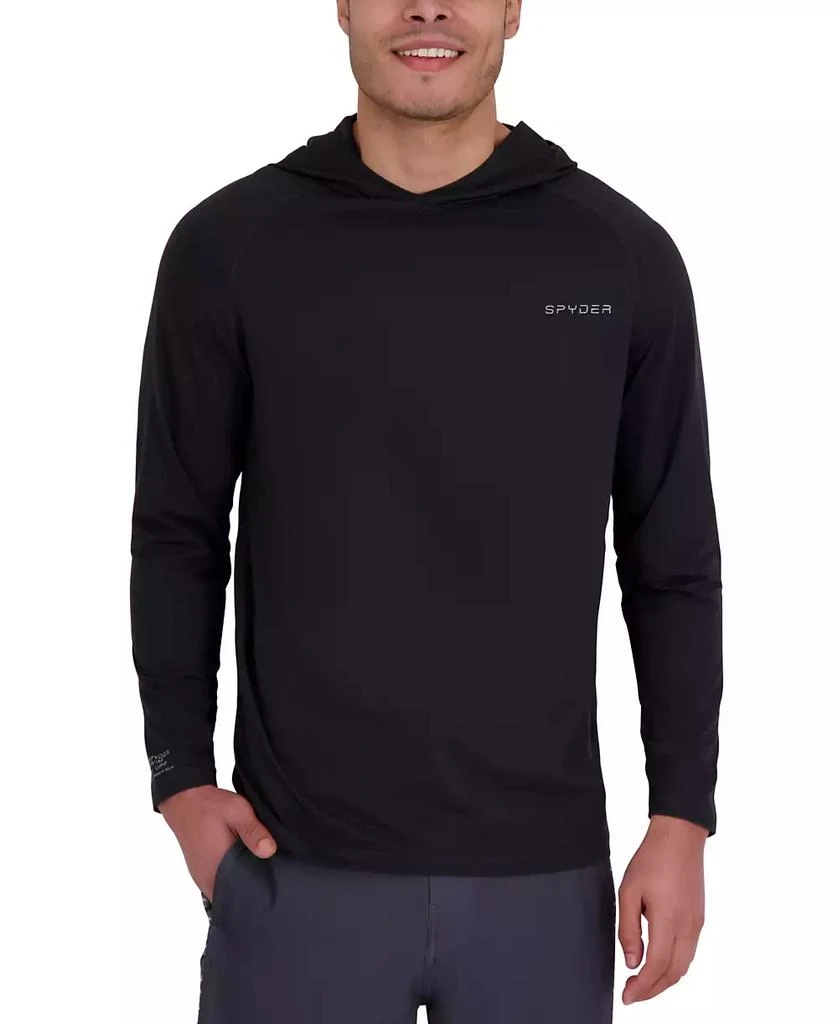 Spyder Men's Core Long Sleeve Rashguard Swim Hoodie 1