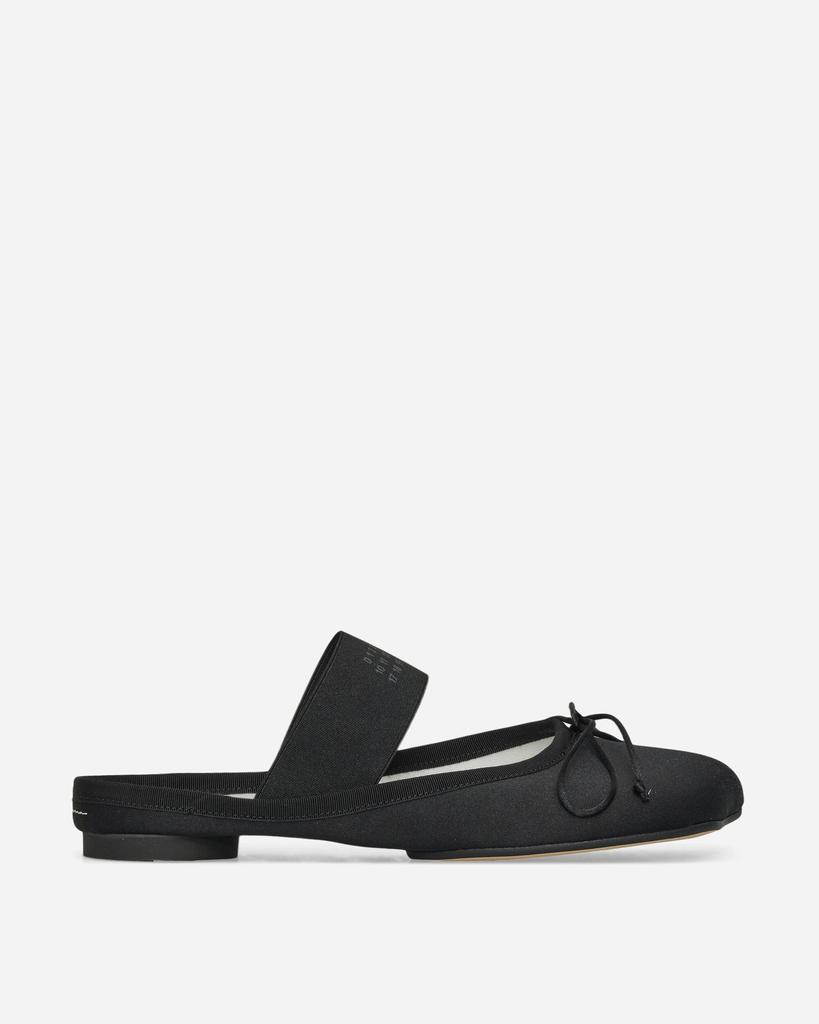 MM6 Women's Ballet Mules Black