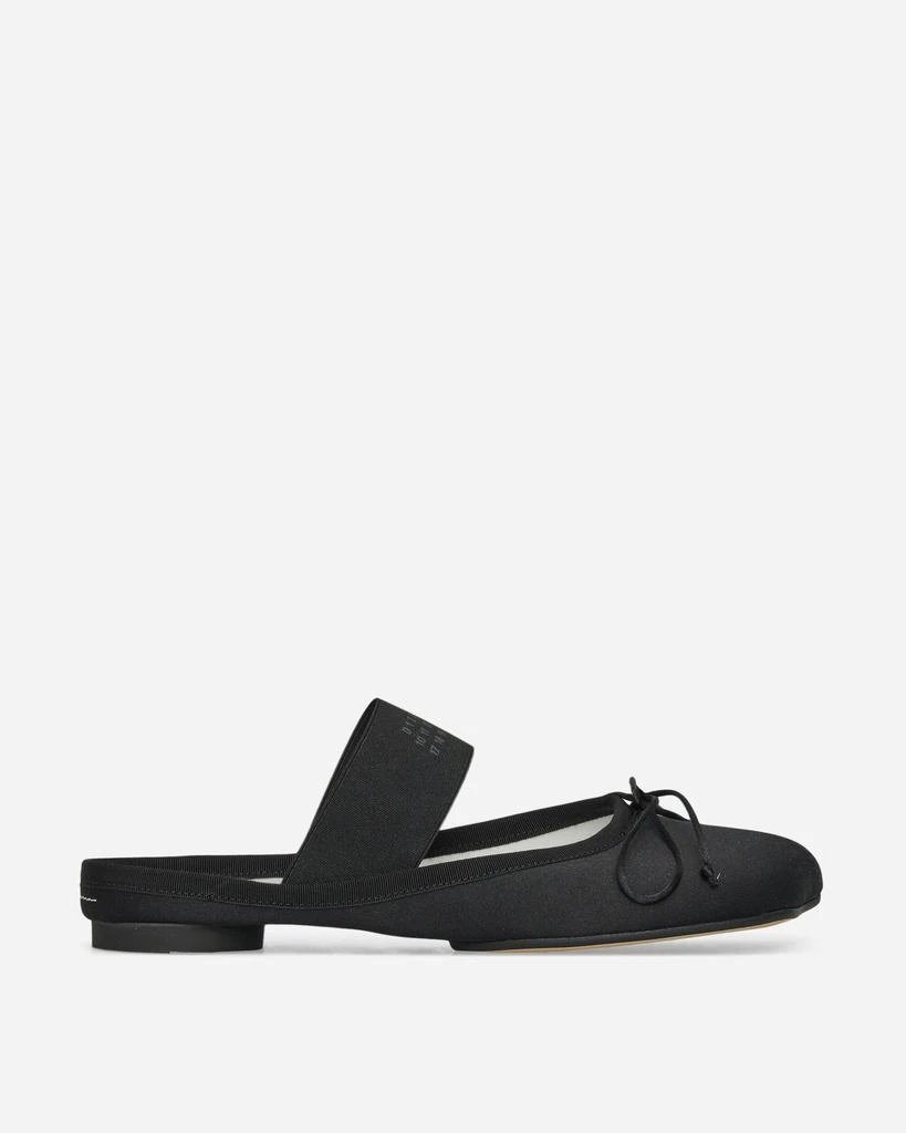 MM6 Women's Ballet Mules Black 2