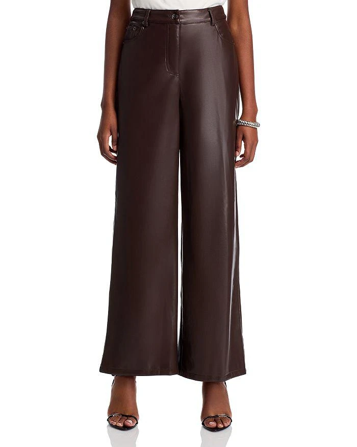 Lucy Paris Adler Faux Leather Pants 7