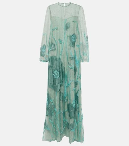 Costarellos Yesenia embroidered tulle gown - 38 Costarellos Yesenia embroidered tulle gown - 38