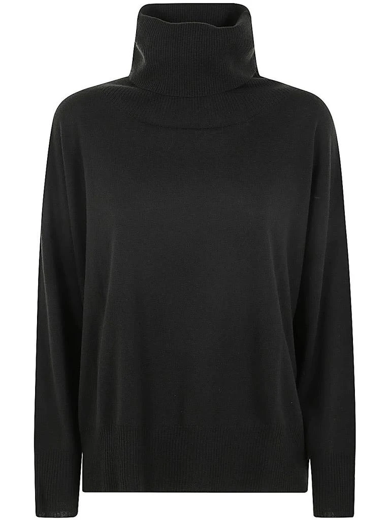 Liviana Conti Large Round Neck Sweater 1