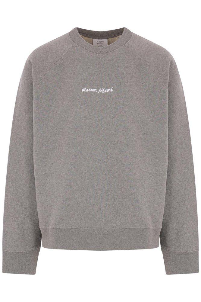 Maison Kitsune Maison Kitsuné Embroidery Oversize Raglan Sweatshirt