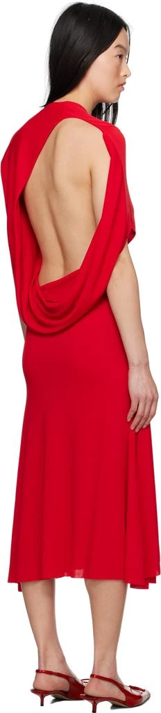 Jacquemus Red La Croisière 'The Salerno' Midi Dress 3