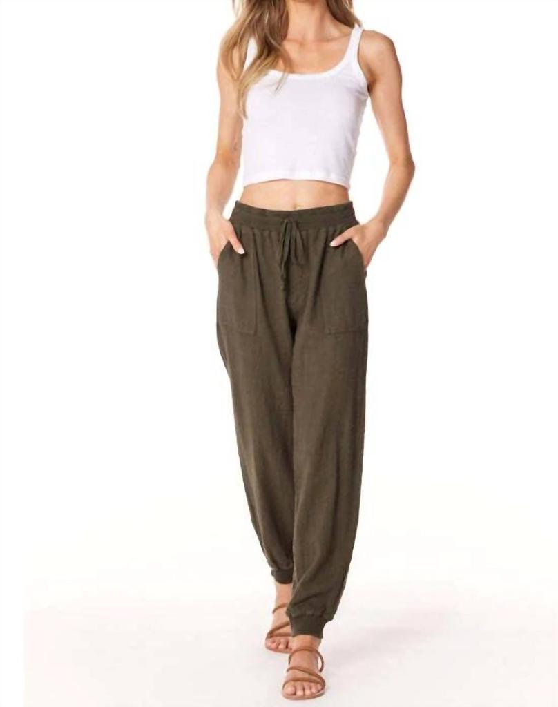 Bobi Bobi - Mixed Drawstring Pant