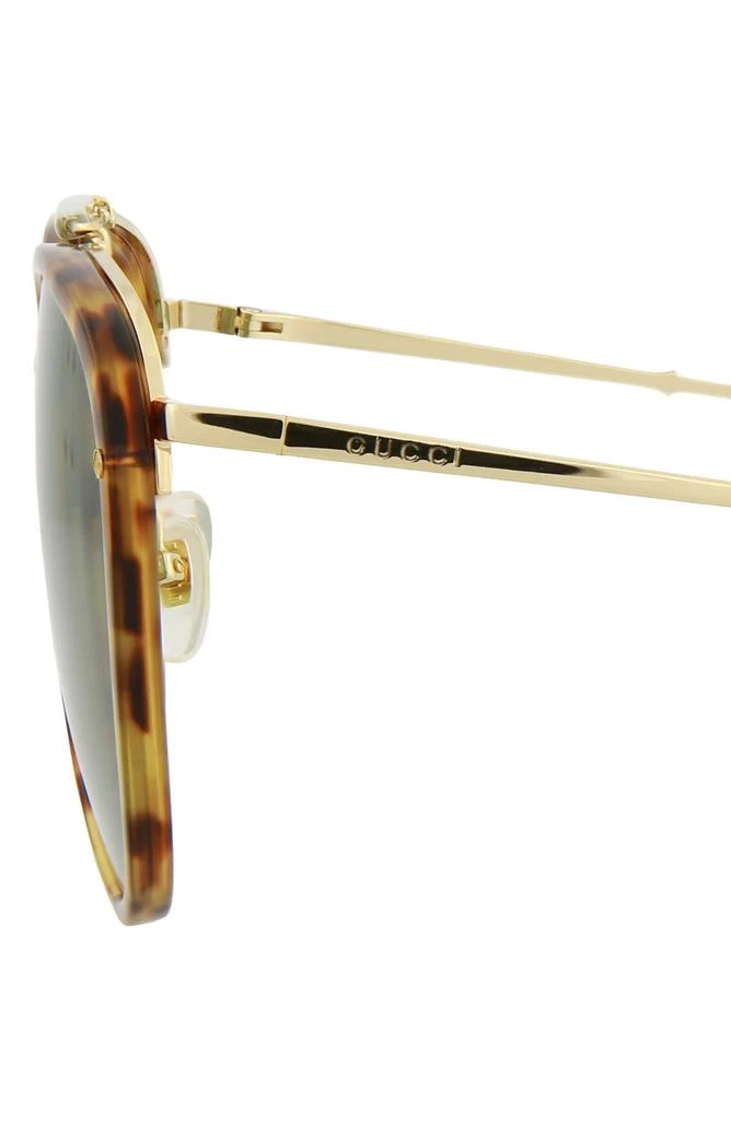 Gucci 58mm Aviator Sunglasses 3