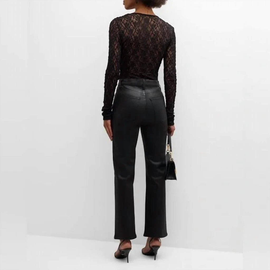 FRAME Frame - Le Sleek Straight Coated Jeans 2