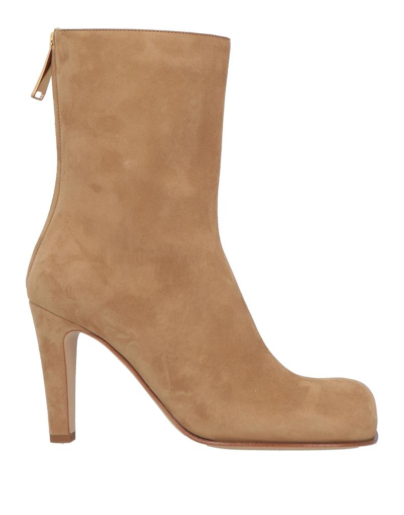 Bottega Veneta IVORY LEATHER CLIFF ANKLE BOOTS - Boots