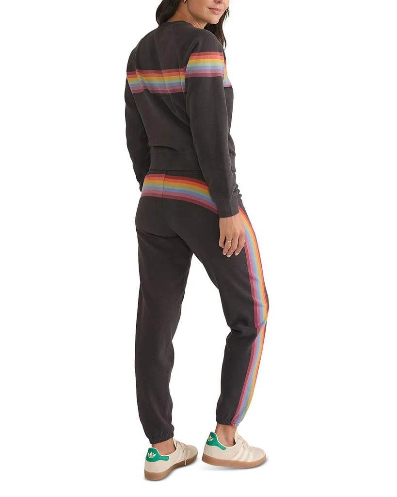 Marine Layer Anytime Rainbow Striped Sweatpants 3