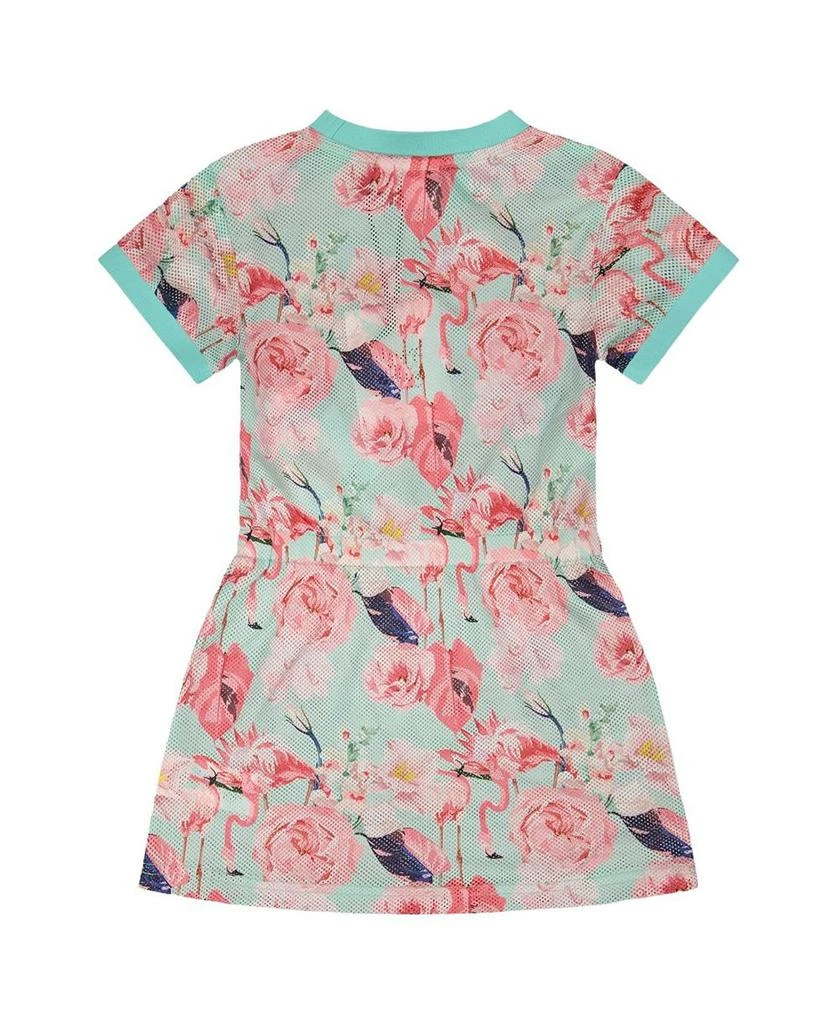 Deux par Deux Girls' Mesh Short Sleeves Elastic Waist Flamingo Beach Dress - Big Kid - Baby Clothing - Free Shipping - BeyondStyle Deux par Deux Girls' Mesh Short Sleeves Elastic Waist Flamingo Beach Dress - Big Kid - Baby Clothing - Free Shipping - BeyondStyle