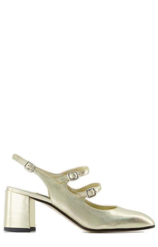 Carel Carel Banana Square Toe Slingback Pumps