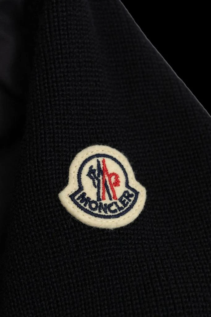 Moncler Moncler Enfant Logo Patch Padded Zip-Up Cardigan 4