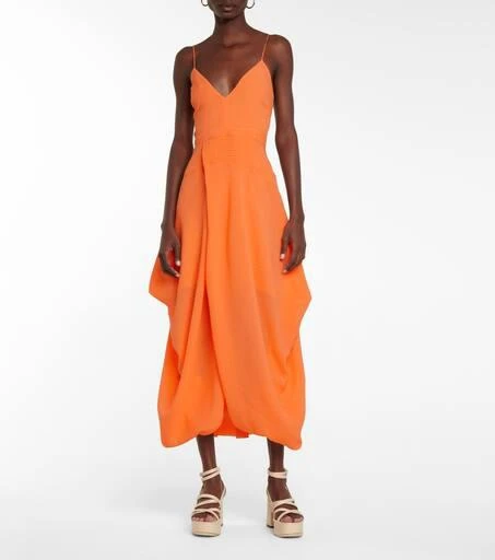 Stella McCartney Jenna silk midi dress 2