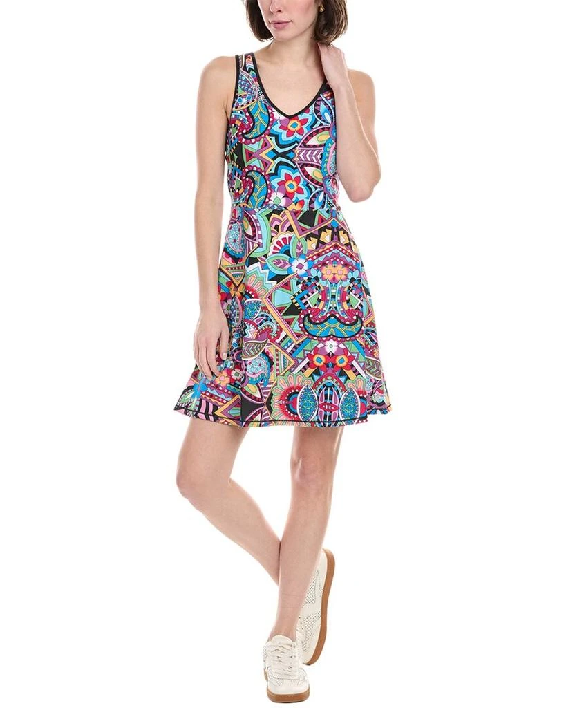 Johnny Was Bee Active Fit-And-Flare Tennis Dress 1