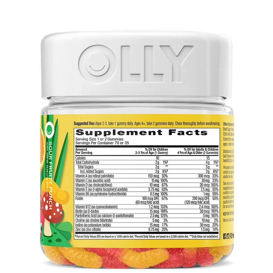 OLLY Kids Multi Gummy Worms 3