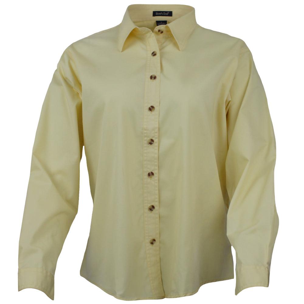 River's End EZCare Woven Long Sleeve Button Up Shirt