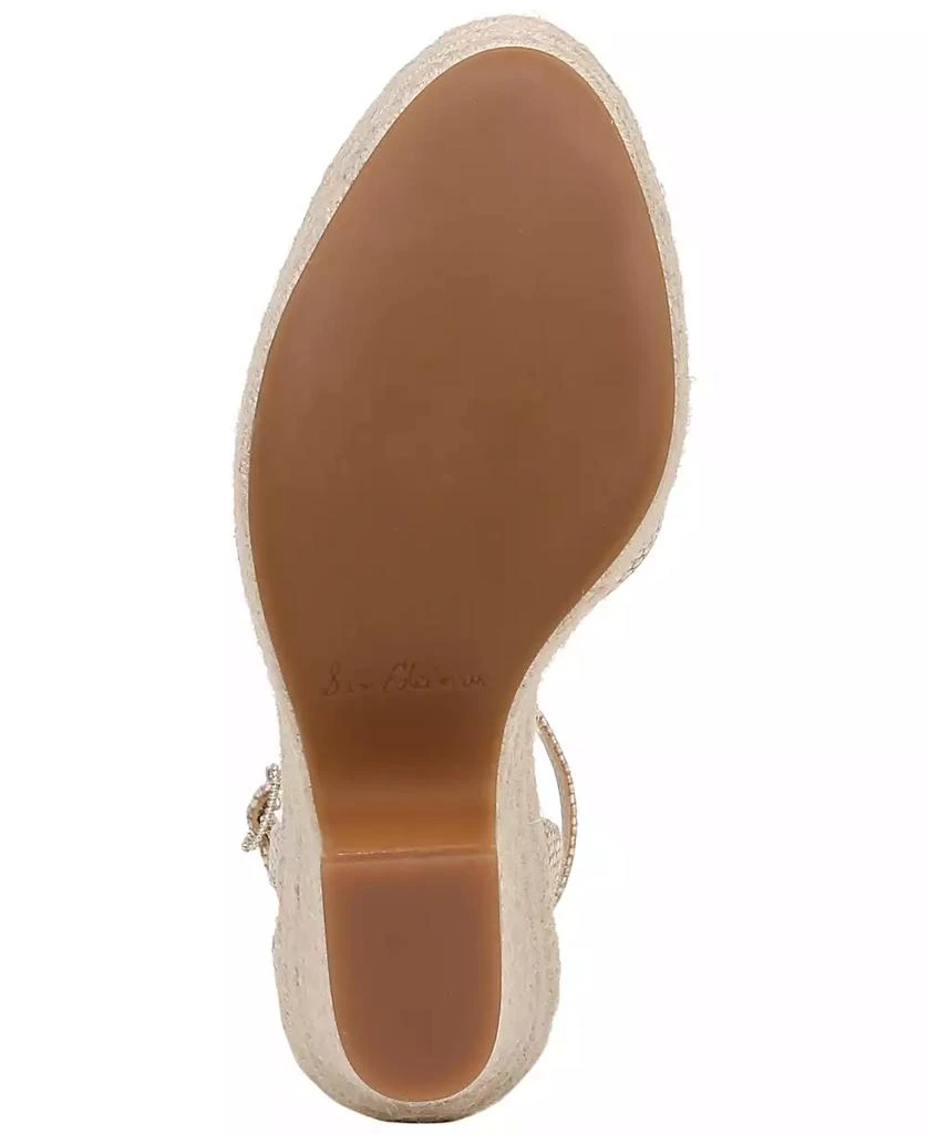 Sam Edelman Nati Two-Piece Platform Espadrille Wedges 5