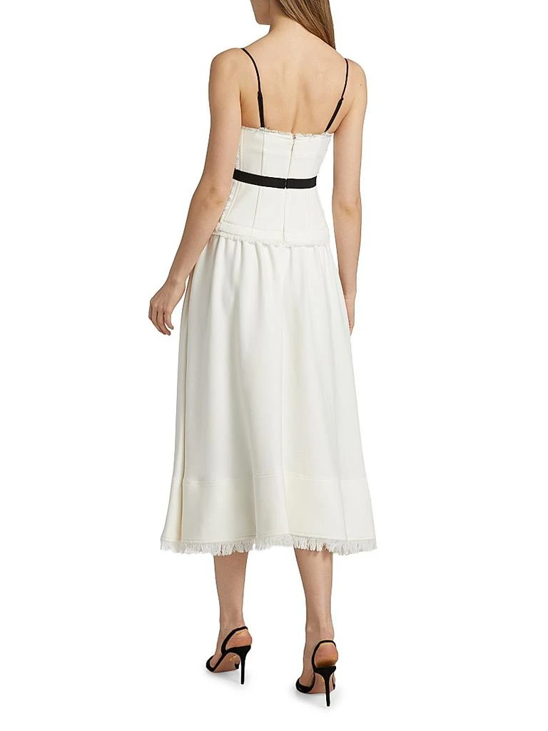 SIMKHAI Quinlin Bustier Midi-Dress 5