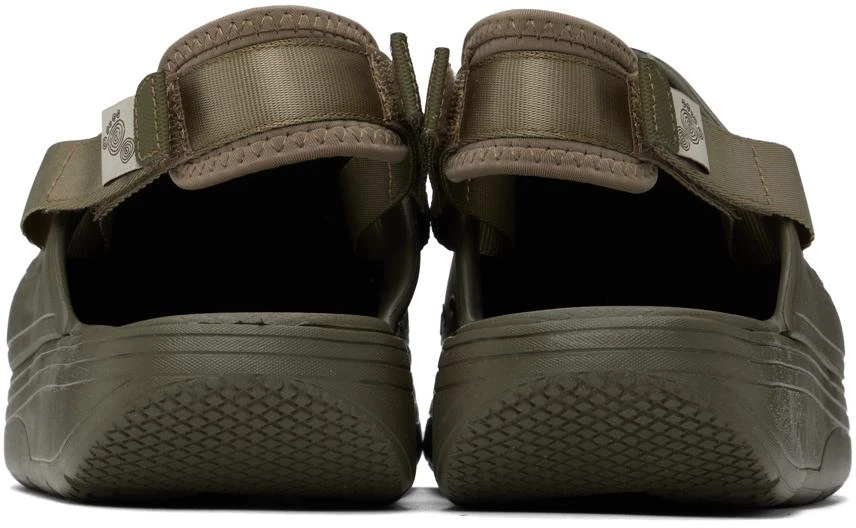 Suicoke Green Cappo Loafers 2