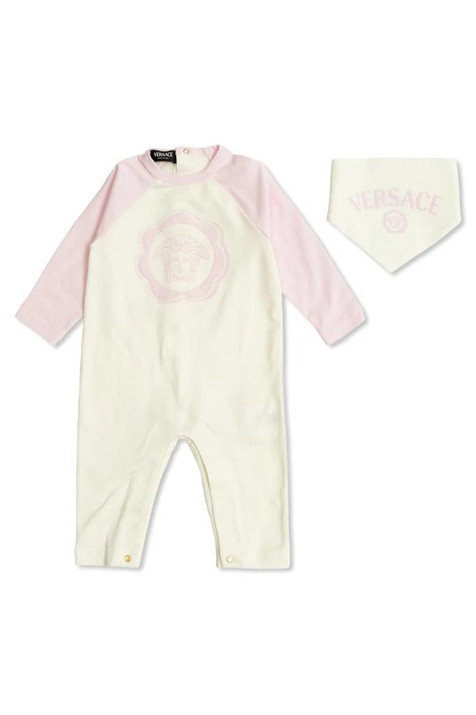 Versace Set: onesie and scarf 1