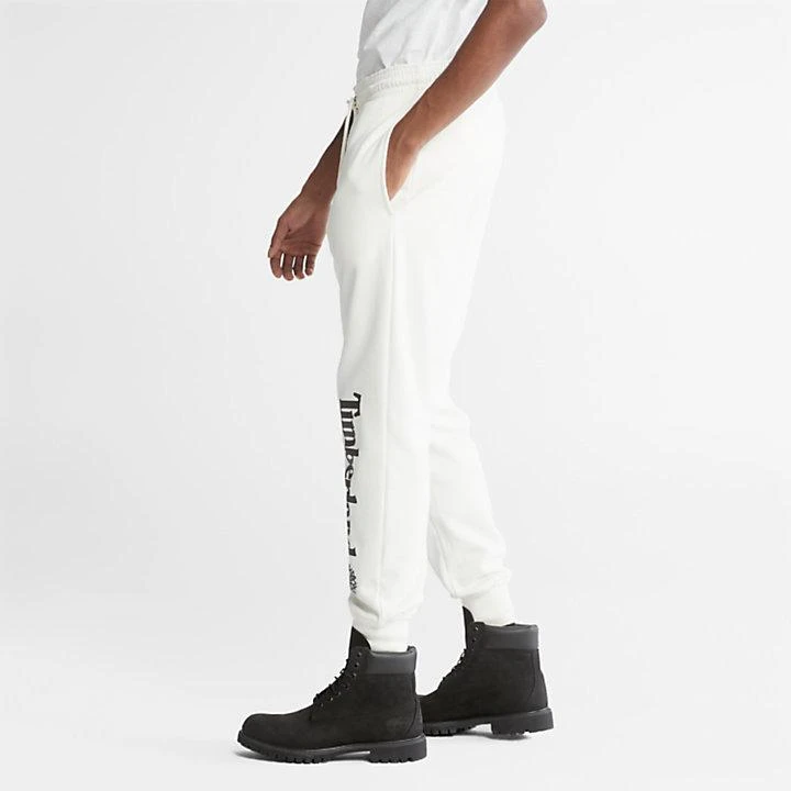 Timberland Core Logo Sweatpants for Men in White 4
